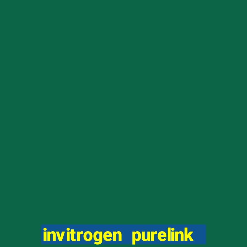 invitrogen purelink genomic dna mini kit